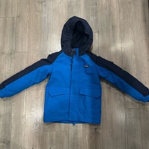 Waterproof Land’s End fleece lined jacket
